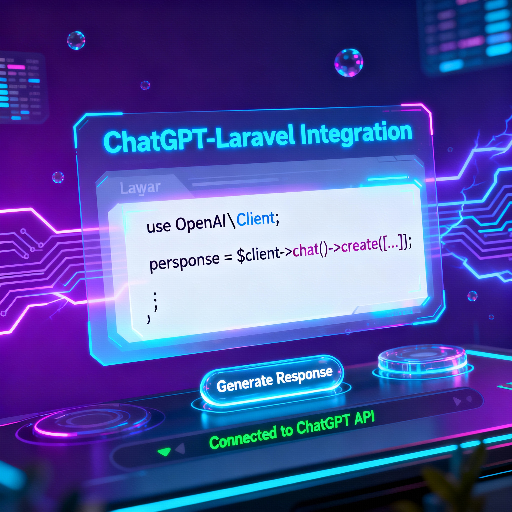 Cómo integrar ChatGPT con una aplicación Laravel